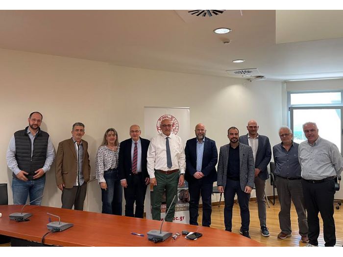 Ο Φαρμακευτικός Σύλλογος Ηρακλείου υπέγραψε μνημόνιο συνεργασίας με το Πανεπιστήμιο Κρήτης