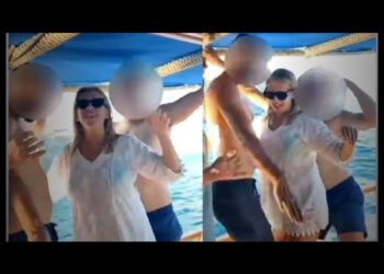 Το τσιφτετέλι της υφυπουργού ενώ καιγόταν το Χαλάνδρι