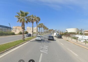 Πτώση στύλων φωτισμού στην παραλιακή του Ηρακλείου