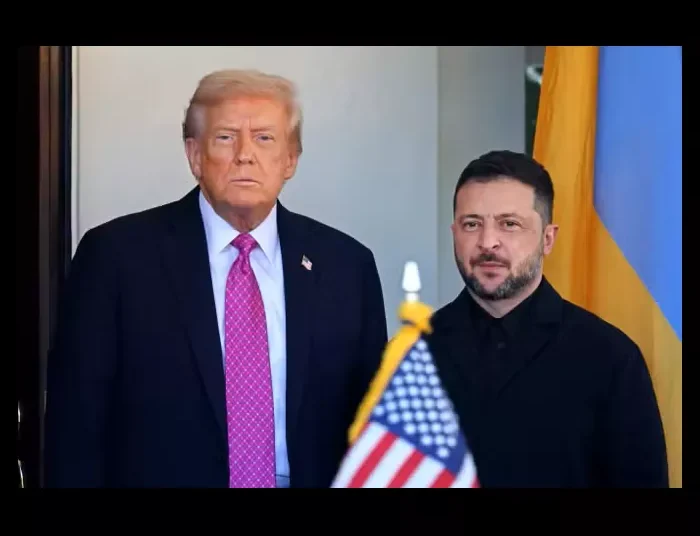 Ο Ουκρανός πρόεδρος Βολοντίμιρ Ζελένσκι συναντήθηκε με τον Πρόεδρο των ΗΠΑ