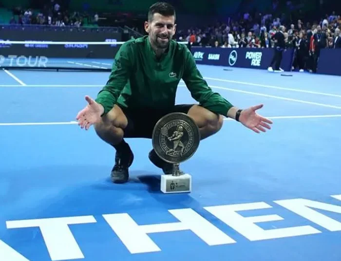 “Σ’ αγαπώ Ελλάδα, ευχαριστώ πολύ”  δήλωσε ο Νόβακ Τζόκοβιτς μετά την κατάκτηση του ATP 250 της Αθήνας