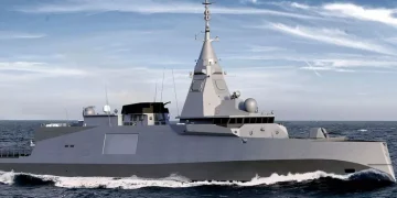 Την πρώτη Belharra παρέλαβε η χώρα μας – Υψώθηκε η ελληνική σημαία στη φρεγάτα FDI HN «Κίμων» (video)