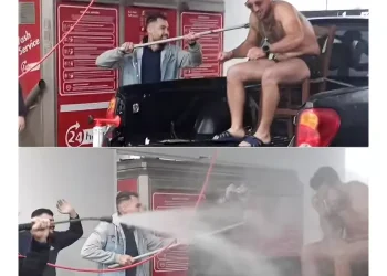 Mοίρες: Έπλυναν τον γαμπρό…σε Πλυντήριο Αυτοκινήτων!