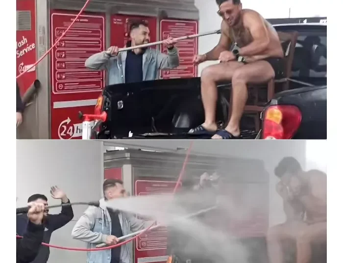 Mοίρες: Έπλυναν τον γαμπρό…σε Πλυντήριο Αυτοκινήτων!