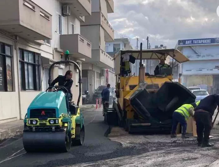 Σε εξέλιξη η «μάχη κατά της λακκούβας» στον Δήμο Ηρακλείου