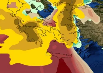 Πολύ ενισχυμένους ανέμους και αυξημένες συγκεντρώσεις Αφρικανικής σκόνης