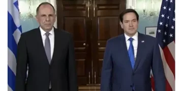 Σε πολύ καλό και εποικοδομητικό κλίμα η συνάντηση Γεραπετρίτη – Ρούμπιο