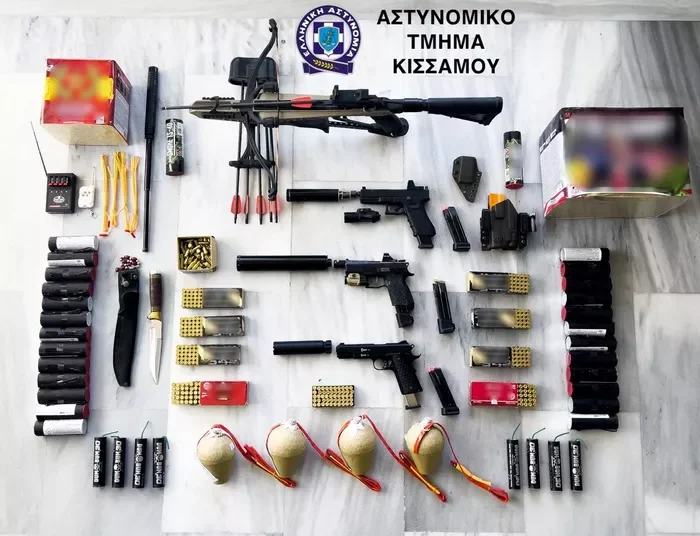 Συνελήφθησαν 2 άτομα για παραβάσεις Νομοθεσίας περί όπλων και πυροτεχνημάτων