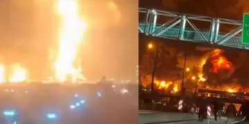 «Κόλαση» στην Τεχεράνη μετά το σφυροκόπημα σε δεξαμενές καυσίμων video