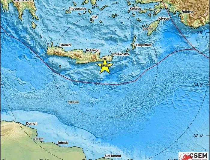 Ισχυρός σεισμός ταρακούνησε την Κρήτη