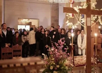 Χανιά:  Στον επιτάφιο της Μονής Αγ. Κυριακής ο Κυριάκος Μητσοτάκης (φωτο)