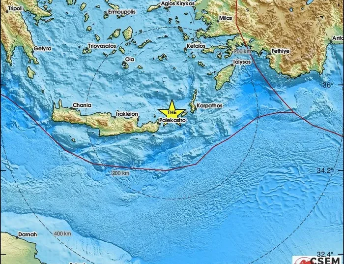 Σεισμός στην Κρήτη