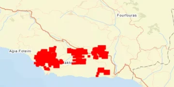 Φωτιά στο Ρέθυμνο: Ανεξέλεγκτο το μέτωπο, κάηκαν σπίτια – Εκκενώσεις οικισμών