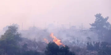 Συνεχίζουν να επιχειρούν δυνάμεις της πυροσβεστικής στο Ρέθυμνο – Ακόμα δεν υπάρχει εναέρια συνδρομή