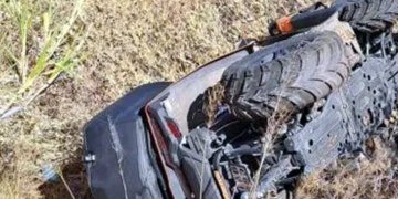 Ηράκλειο: «Γουρούνα» έπεσε σε χαράδρα με δύο τραυματίες