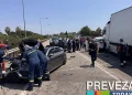 Φορτηγό παρέσυρε 3 ΙΧ – Οκτώ τραυματίες και ουρές χιλιομέτρων στη σήραγγα Ακτίου