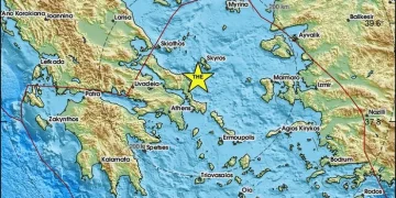 Σεισμός 4,4 Ρίχτερ στο Αιγαίο – Αισθητός και στην Αττική