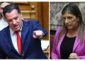 Νέα σφοδρή σύγκρουση Γεωργιάδη – Κωνσταντοπούλου στη Βουλή: «Είσαι η καλύτερη φίλη του Κασιδιάρη» – «Χυδαιολογείς και ψυχιατρικοποιείς τους αντιπάλους σου»
